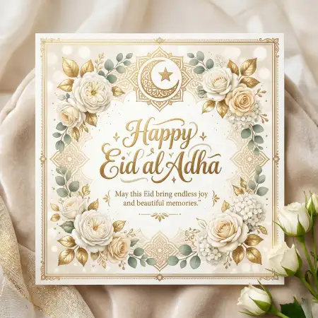 Happy Eid Al Adha Quote Card Ideas - Free Happy Eid Al Adha With Quotes Download