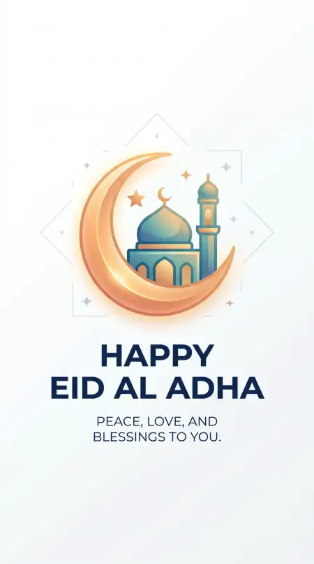 Happy Eid Al Adha Quotes For Digital Cards - Free Happy Eid Al Adha With Quotes Download