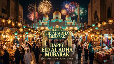Happy Eid Al Adha Quotes For Facebook Post - Free Happy Eid Al Adha With Quotes Download