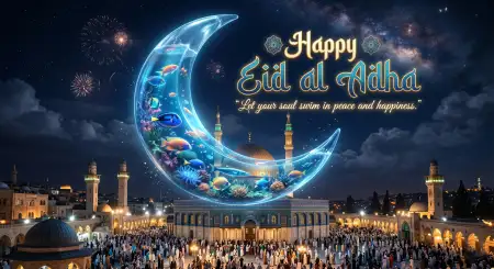 Happy Eid Al Adha Quotes For Muslims - Free Happy Eid Al Adha With Quotes Download