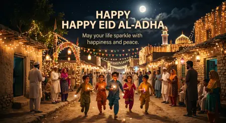 Happy Eid Al Adha Quotes For Reels And Shorts - Free Happy Eid Al Adha With Quotes Download