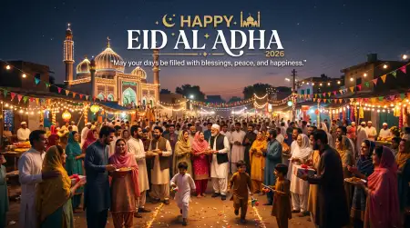 Happy Eid Al Adha Quotes For Social Media - Free Happy Eid Al Adha With Quotes Download