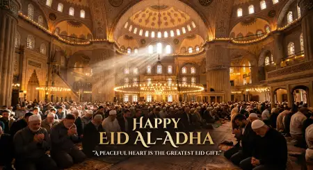 Happy Eid Al Adha Quotes With Inspirational Message - Free Happy Eid Al Adha With Quotes Download
