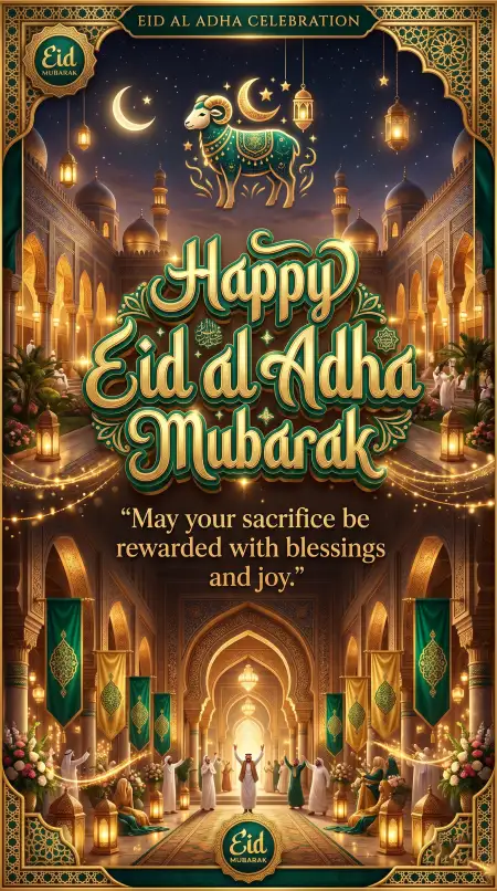 Happy Eid Al Adha Quotes With Sacrifice Message - Free Happy Eid Al Adha With Quotes Download