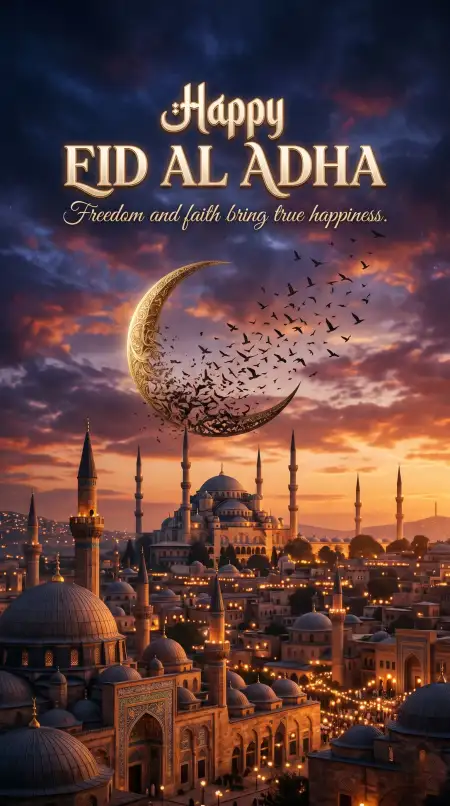 Happy Eid Al Adha Wishes With Quran Quotes - Free Happy Eid Al Adha With Quotes Download