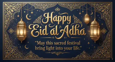 Happy Eid Al Adha Wishes With Spiritual Quotes - Free Happy Eid Al Adha With Quotes Download