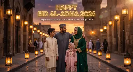 Happy Eid Al Adha With Quotes 2026 - Free Happy Eid Al Adha With Quotes Download