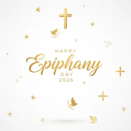 Free Happy Epiphany Day 2026 Christian Celebration Poster Background Download