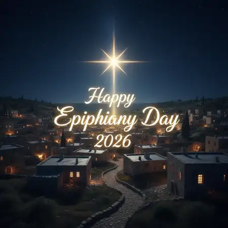 Free Happy Epiphany Day 2026 Elegant Religious Images Background Download