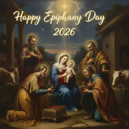 Free Happy Epiphany Day 2026 Hd Images Background Download