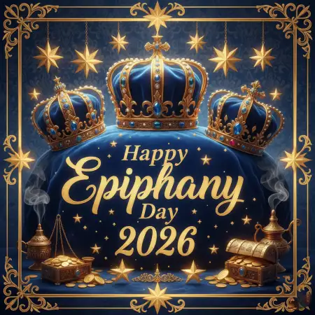 Free Happy Epiphany Day 2026 Png Transparent Background Download