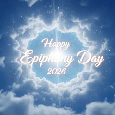 Free Happy Epiphany Day 2026 Religious Greetings Background Download
