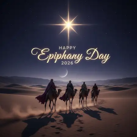 happy epiphany day 2026 star of bethlehem images