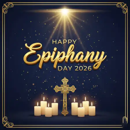 Free Happy Epiphany Day 2026 Wishes Background Download