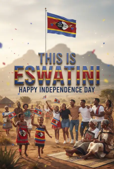 Happy Eswatini Independence Day Instagram Post Images - Free Eswatini Independence Day 2026 Download