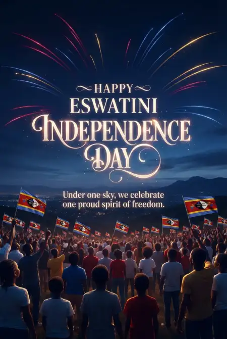 Happy Eswatini Independence Day Whatsapp Status - Free Eswatini Independence Day 2026 Download