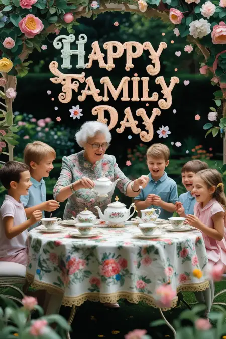 Happy Family Day Message For Loved Ones - Free Related One Image