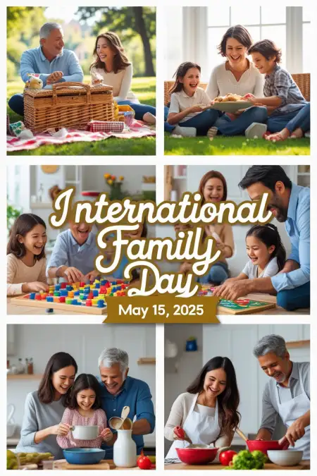 Happy Family Day Photo For Sharing - Free International Family Day Download