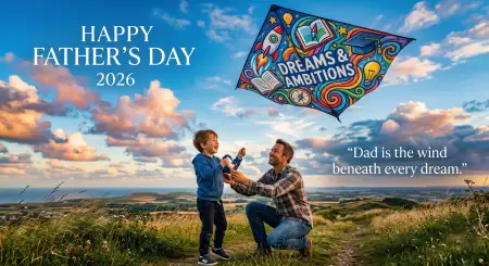 Free Happy Fathers Day 2026 Celebration Banner Image Download