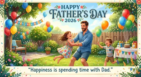 Free Happy Fathers Day 2026 Clipart Image Download