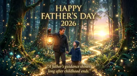 Free Happy Fathers Day 2026 Emotional Greeting Card Image Download