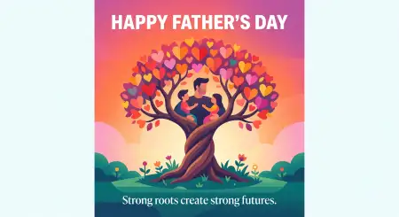 Free Happy Fathers Day 2026 Printable Poster Image Download