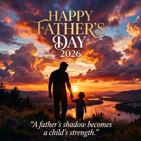 Free Happy Fathers Day 2026 Quotes Image Download
