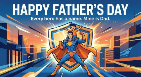 Free Happy Fathers Day 2026 Social Media Graphics Image Download