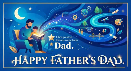 Free Happy Fathers Day 2026 Special Wishes Image Download