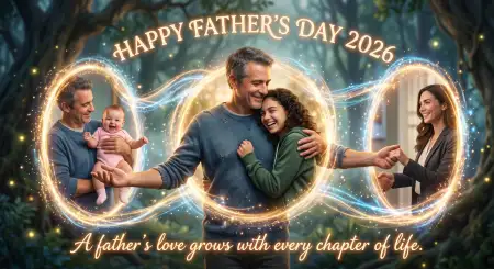 happy fathers day 2026 whatsapp status