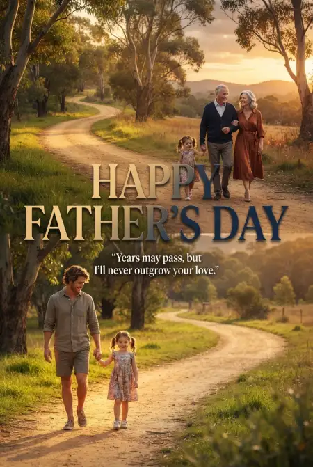 Happy Fathers Day Australia 2026 Images For Facebook Post - Free Fathers Day Australia 2026 Download