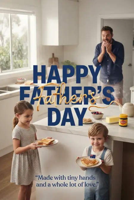 Happy Fathers Day Australia Instagram Post 2026 - Free Fathers Day Australia 2026 Download
