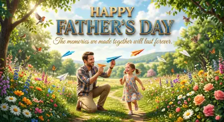Happy Fathers Day Greeting Card Ideas - Free Happy Fathers Day Greeting Card Download