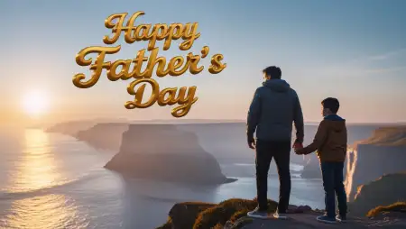Happy Fathers Day Wishes In Hindi Language - Free Happy Fathers Day Wishes Download