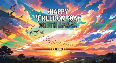 Free Happy Freedom Day South Africa Png Images Text 2026 Image Download