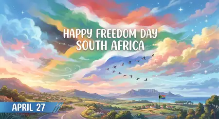 Free Happy Freedom Day South Africa Poster Captions Images Text 2026 Image Download