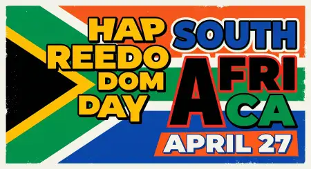 Free Happy Freedom Day South Africa Poster Slogans Text 2026 Image Download