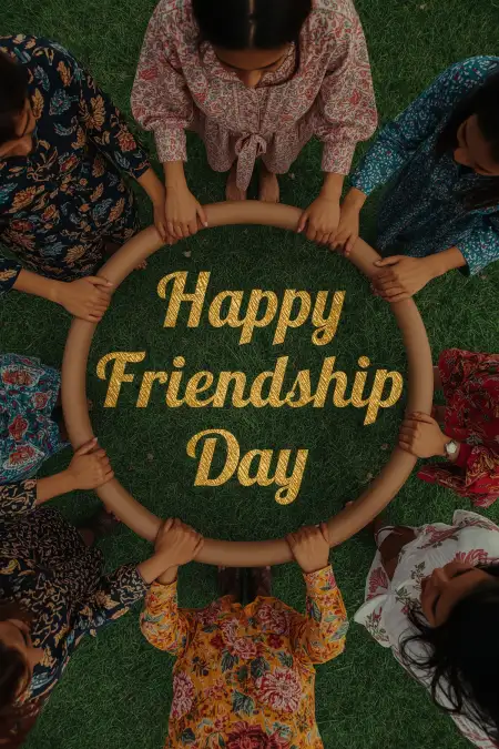 Happy Friendship Day Images Greeting Card Style - Free Happy Friendship Day Download