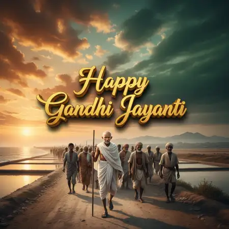 Happy Gandhi Jayanti 2025 Banner Templates - Free Template Download