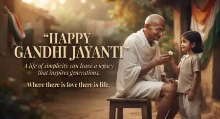 happy gandhi jayanti 2026 social media post