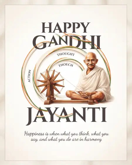 happy gandhi jayanti 2026 - Gandhi Jayanti 2026