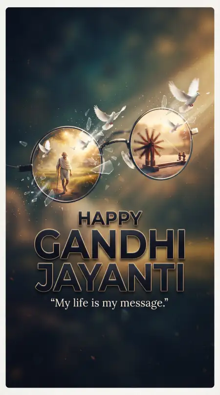 happy gandhi jayanti cinematic wishes