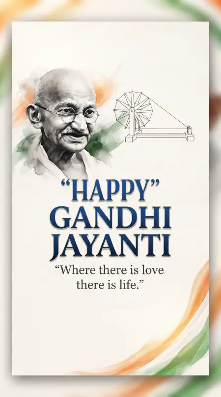 happy gandhi jayanti heart touching wishes