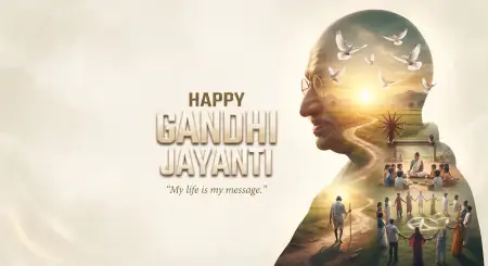 happy gandhi jayanti inspirational wishes