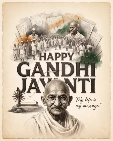 happy gandhi jayanti png 2026 - Gandhi Jayanti 2026