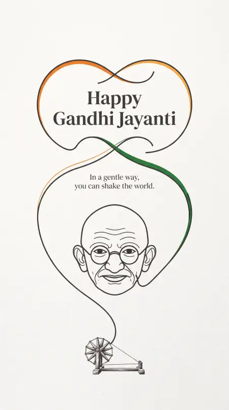 happy gandhi jayanti wishes quotes in english 2026 - Happy Gandhi Jayanti 2026 Wishes In Hindi
