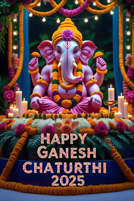 Happy Ganesh Chaturthi 2025 Background Images - Free Background Image Download