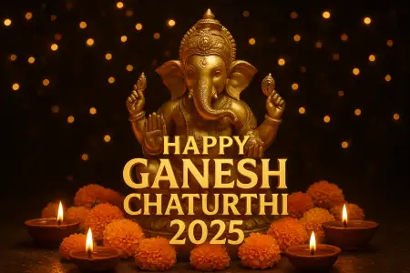 Happy Ganesh Chaturthi 2025 Greetings With Images - Free Happy Ganesh Chaturthi Download