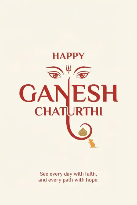 Happy Ganesh Chaturthi 2026 Festival