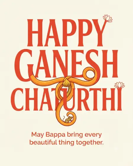 Happy Ganesh Chaturthi 2026 Ganpati Bappa Png